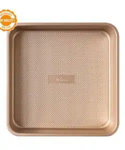 Decora gold line non-stick bakvorm 24,5 x 24,5 x 5,5 cm bij cake, bake & love 11 Decora gold line non-stick bakvorm 24,5 x 24,5 x 5,5 cm bij cake, bake & love 10