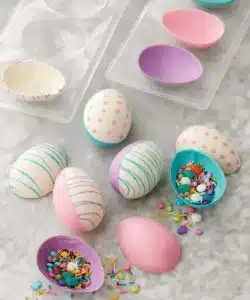 Wilton 3d cavity egg candy mold bij cake, bake & love 10