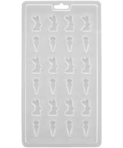 Alternative view of Wilton Candy Mold Mini Bunny & Carrot
