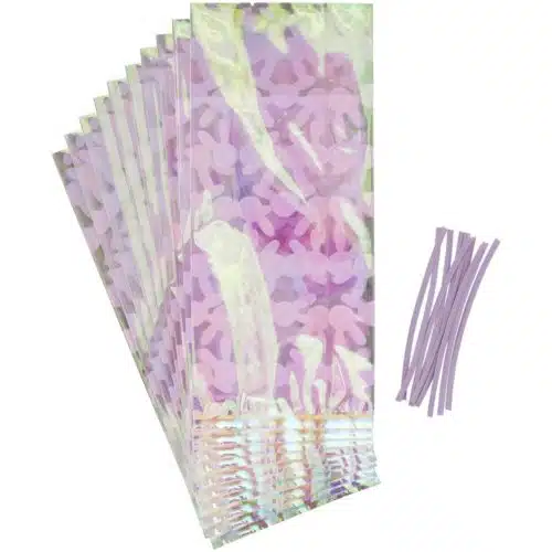 Wilton iridescent treat bags bunny pk/10 - afbeelding 3