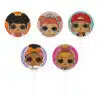 Lol surprise kaarsjes 5 stuks bij cake, bake & love 1
