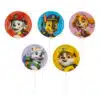 Paw patrol kaarsjes 5 stuks bij cake, bake & love 3