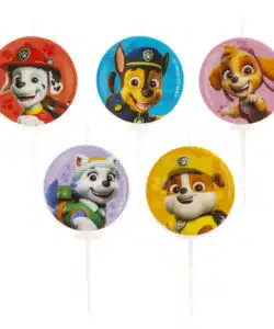 Paw Patrol Kaarsjes 5 stuks