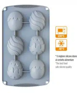 Decora siliconen mal paaseieren bij cake, bake & love 10
