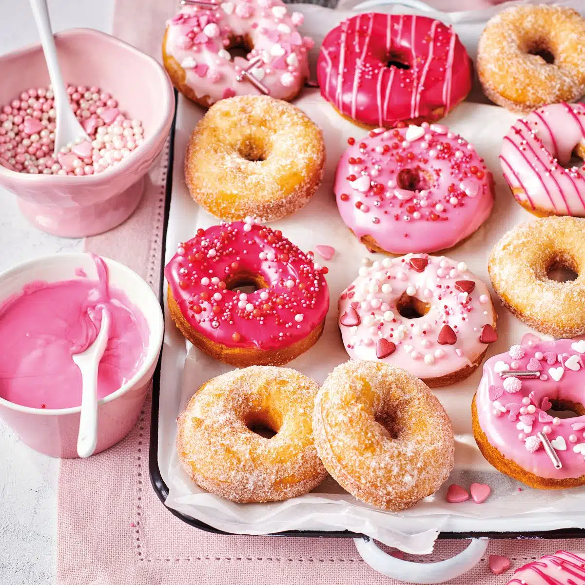 Funcakes mix voor donuts 500 g bij cake, bake & love 6 Funcakes mix voor donuts 500 g - afbeelding 2