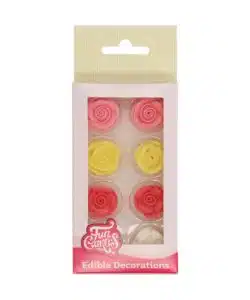 FunCakes Suikerdecoratie Rozen Set/8