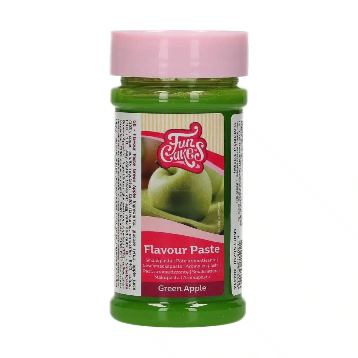 Funcakes smaakpasta groene appel 120 g bij cake, bake & love 5 Funcakes smaakpasta groene appel 120 g
