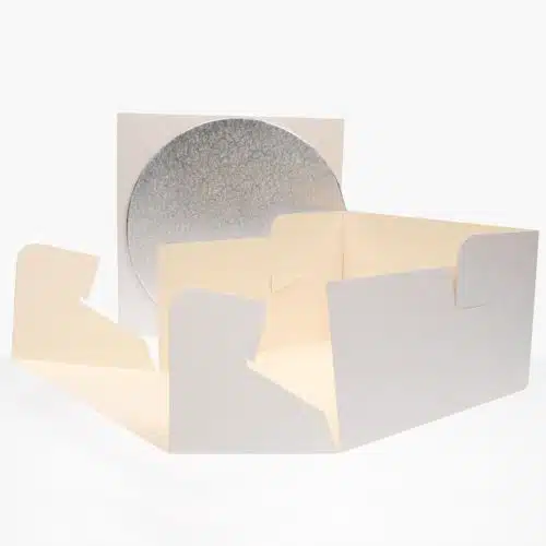 Funcakes taartdoos & rond cake board (3mm) 30x30x15 cm - afbeelding 2