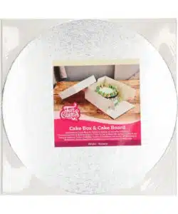 FunCakes Taartdoos & Rond Cake Board (3mm) 30x30x15 cm