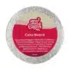 Funcakes cake board rond ø12,5 cm - zilver bij cake, bake & love 1