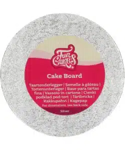 FunCakes Cake Board Rond Ø15 cm - Zilver