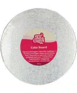 FunCakes Cake Board Rond Ø22,5 cm - Zilver