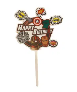 Caketopper Happy Birthday Avengers