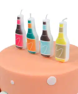 Alternative view of PME Candles Beer Bottles set of 4