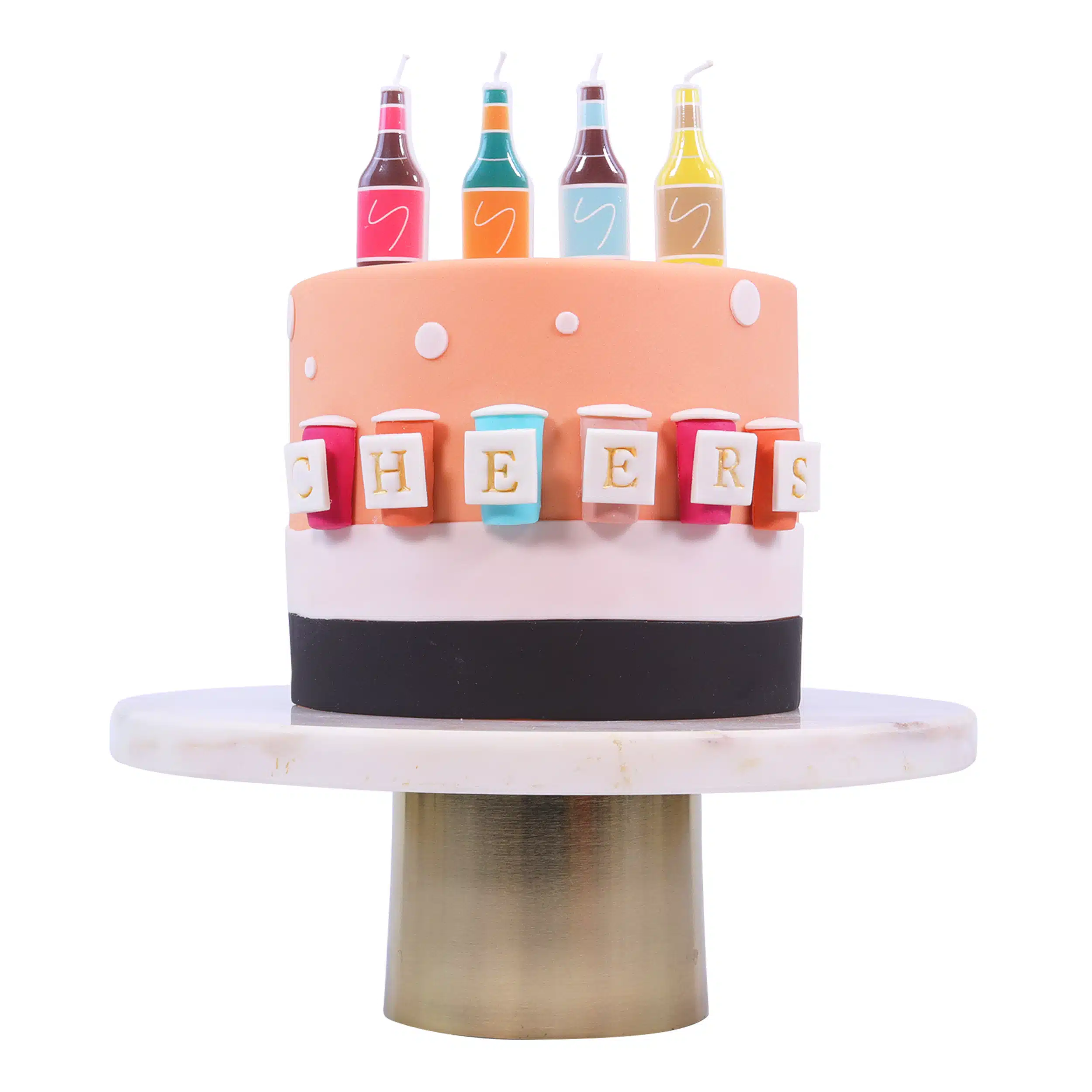 Pme candles beer bottles set of 4 bij cake, bake & love 8 Pme candles beer bottles set of 4 - afbeelding 4