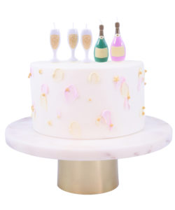 Pme candles prosecco set of 5 bij cake, bake & love 15