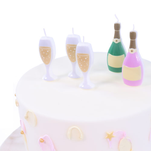 Pme candles prosecco set of 5 bij cake, bake & love 7