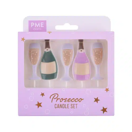 Pme candles prosecco set of 5