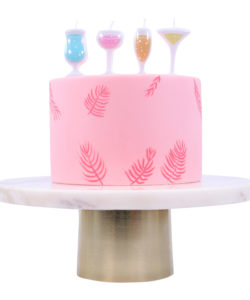 Pme candles cocktails set of 4 bij cake, bake & love 15