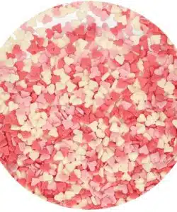 Alternative view of FunCakes Mini Hartjes Roze/Wit/Rood 60 g