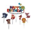 Caketopper happy birthday babydiertjes bij cake, bake & love 3