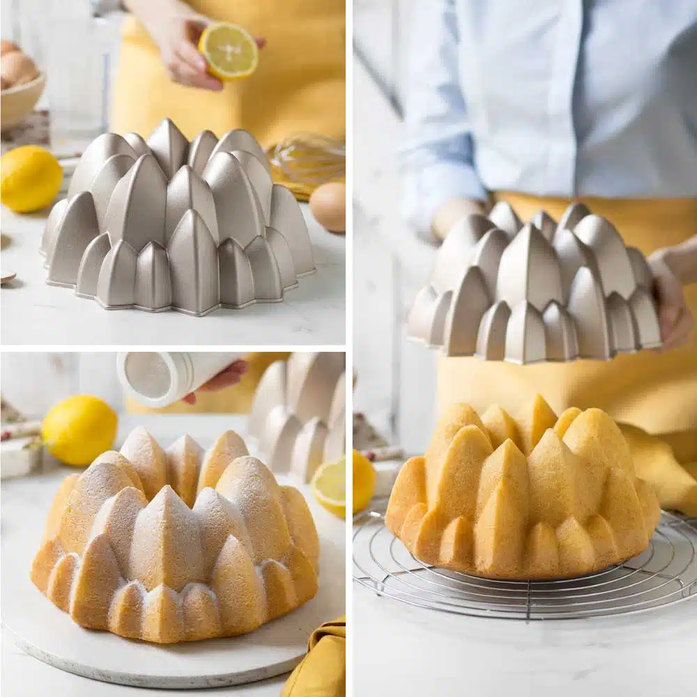 Decora bundt pan sophia 24 cm bij cake, bake & love 6 Decora bundt pan sophia 24 cm - afbeelding 2