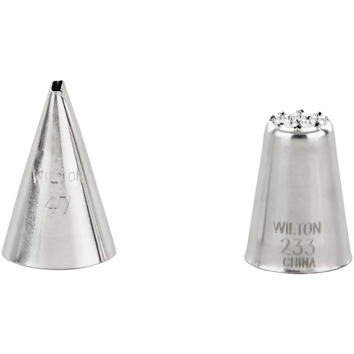 Wilton decorating tip set #047, #233 bij cake, bake & love 6 Wilton decorating tip set #047, #233 - afbeelding 2