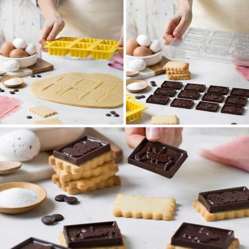 Decora pasen koekjesuitsteker + chocolade mal bij cake, bake & love 6