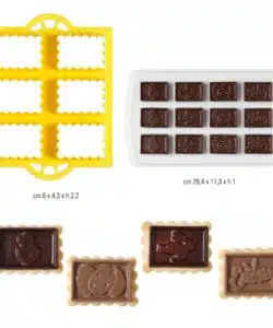 Decora pasen koekjesuitsteker + chocolade mal bij cake, bake & love 10