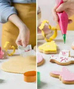 Alternative view of Paaskoekjes met fondant Pakket