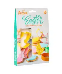 Decora Pasen Koekjesuitsteker set 5