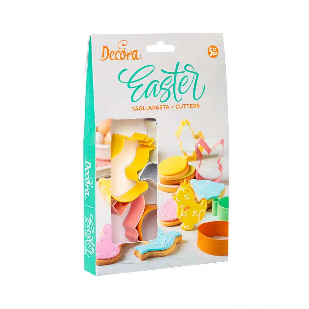 Decora pasen koekjesuitsteker set 5 bij cake, bake & love 5 Decora pasen koekjesuitsteker set 5
