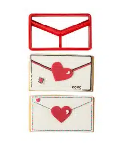 Koekjesuitsteker envelop bij cake, bake & love 10