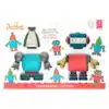 Koekjesuitsteker set robots bij cake, bake & love 3