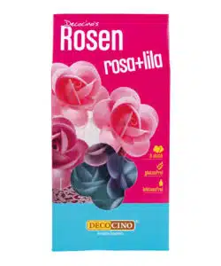 Ouwel Roosjes roze & paars pk/8