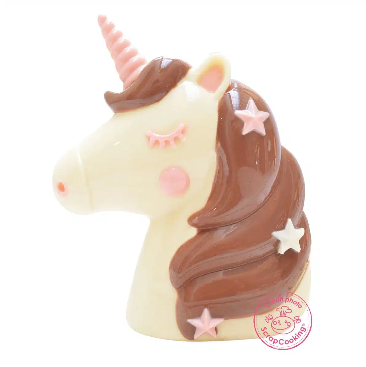 Scrapcooking 3d chocolate mould unicorn bij cake, bake & love 7 Scrapcooking 3d chocolate mould unicorn - afbeelding 3