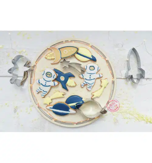 Scrapcooking cookie cutter space set 4 - afbeelding 2