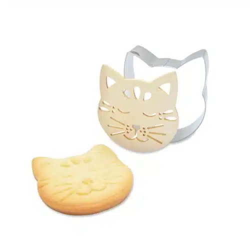 Scrapcooking cookie cutter & embosser kat - afbeelding 2