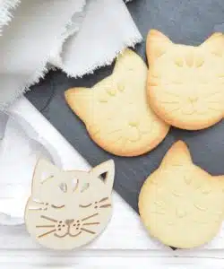 Scrapcooking cookie cutter & embosser kat bij cake, bake & love 10