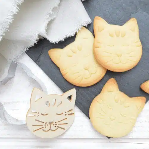 Scrapcooking cookie cutter & embosser kat - afbeelding 3