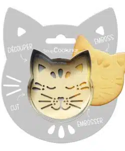 Scrapcooking Cookie Cutter & Embosser Kat