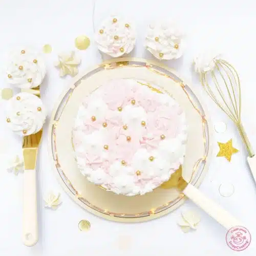 Scrapcooking golden spatul, whisk & cake server set 3 - afbeelding 2
