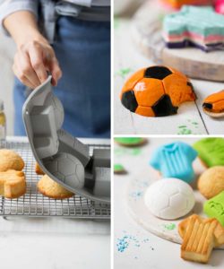 Decora siliconen mal voetbal bij cake, bake & love 11
