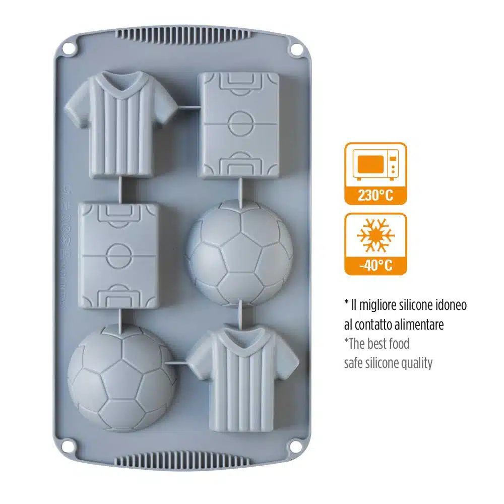 Decora siliconen mal voetbal bij cake, bake & love 7 Decora siliconen mal voetbal - afbeelding 3