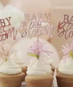 Cupcake Topper Baby in bloom