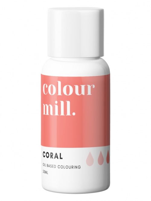 Colour mill - coral 20 ml bij cake, bake & love 5