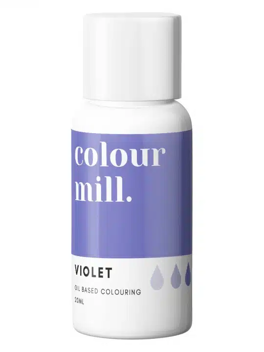Colour mill - violet 20 ml bij cake, bake & love 5 Colour mill - violet 20 ml