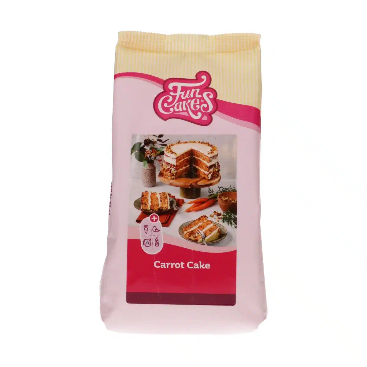 Funcakes mix voor carrot cake 500 g bij cake, bake & love 5 Funcakes mix voor carrot cake 500 g