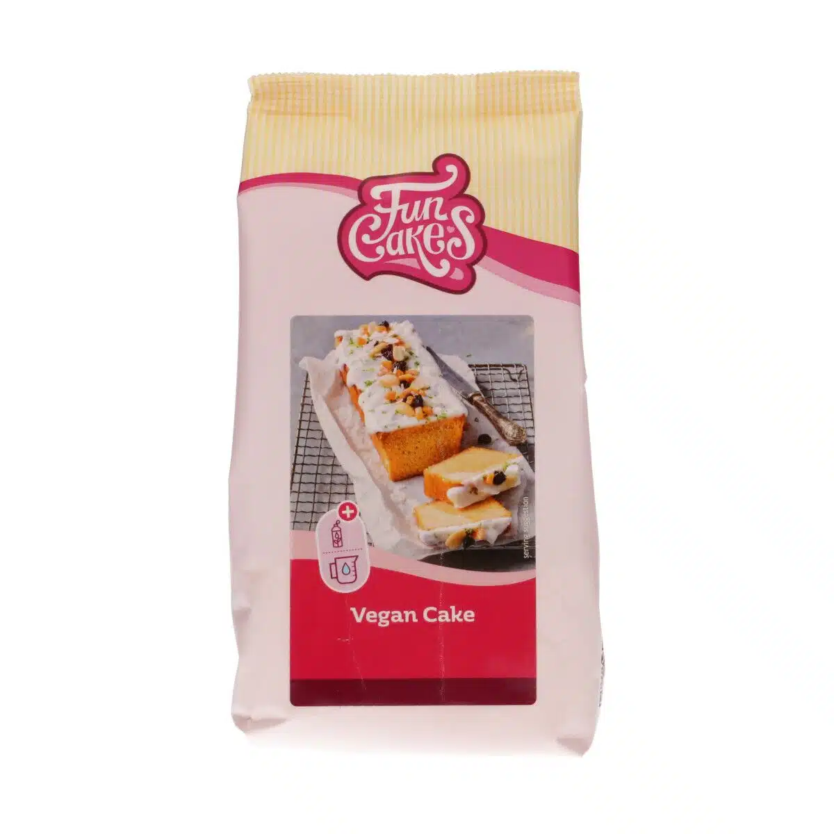 Funcakes mix voor vegan cake 400g bij cake, bake & love 5 Funcakes mix voor vegan cake 400g