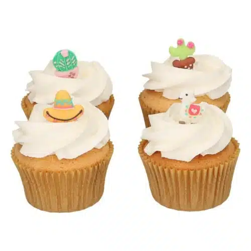 Funcakes suikerdecoratie alpaca set/8 - afbeelding 3